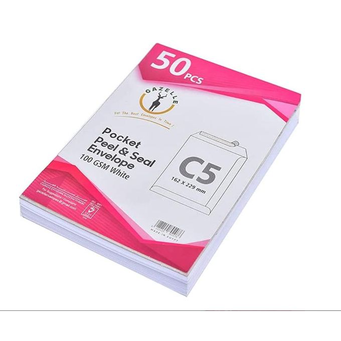 Gazelle C5 White Wallet Peel And Seal (100 GM)